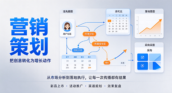 武进区营销策划